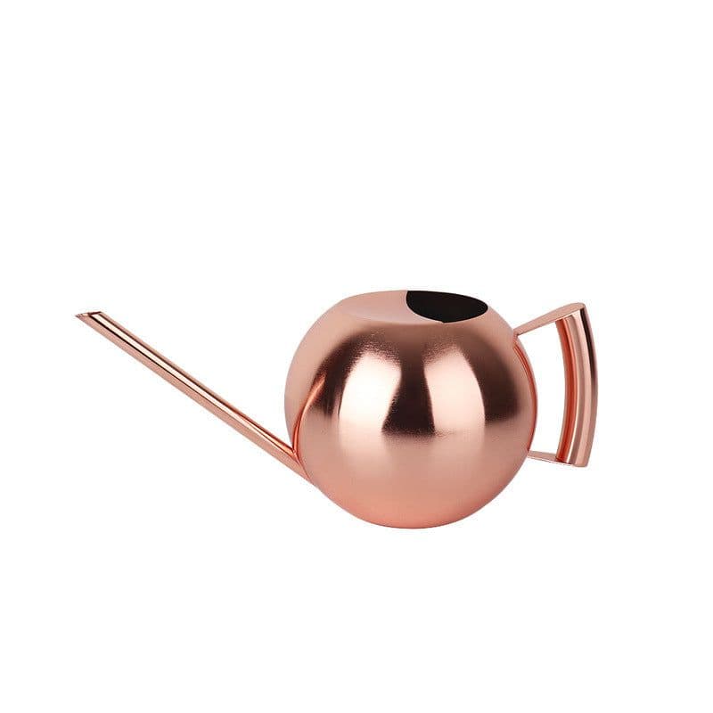 image-Spherical Watering Pot With Long Mouth Flower Watering Device Gardening Watering Can