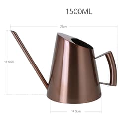 image-Spherical Watering Pot With Long Mouth Flower Watering Device Gardening Watering Can