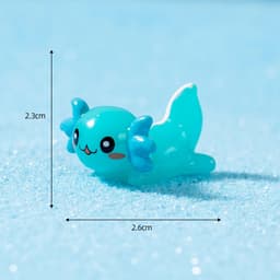 image-Cartoon Cute Hexagonal Dragon Fish Tank Moss Succulent Landscaping Gardening Decorations