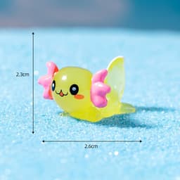image-Cartoon Cute Hexagonal Dragon Fish Tank Moss Succulent Landscaping Gardening Decorations