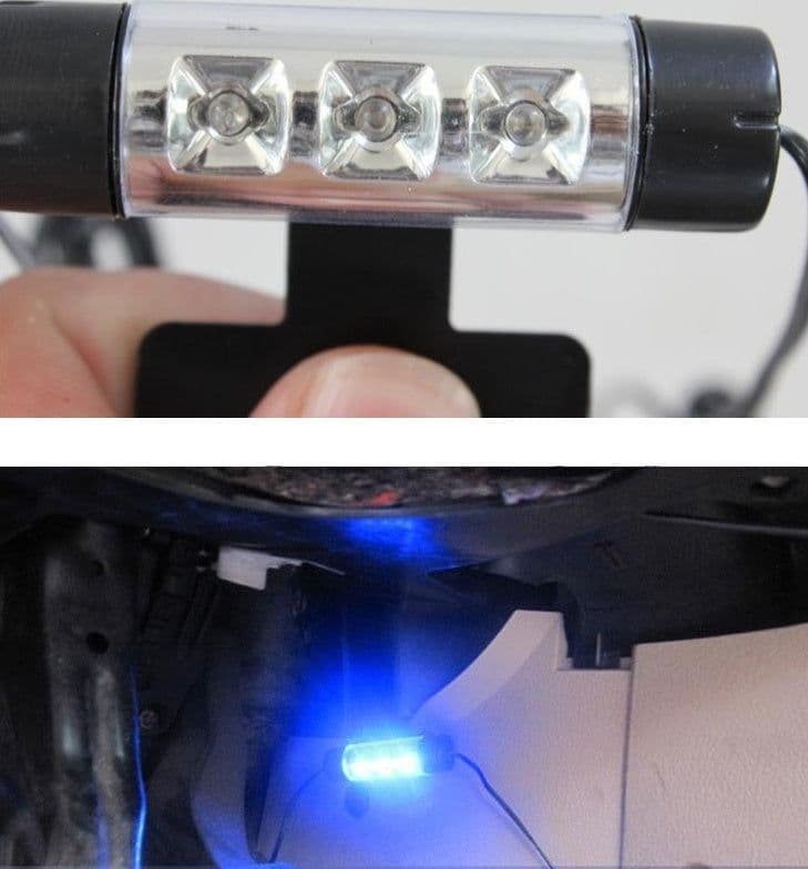 image-Car interior atmosphere lights Car interior atmosphere lights Foot lights Car interior blue lights 780 decorative lights