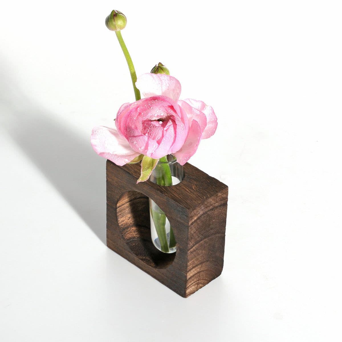 image-Hanging Hydroponic Transparent Glass Vase Home Gardening Plant Hanging Bottle Set