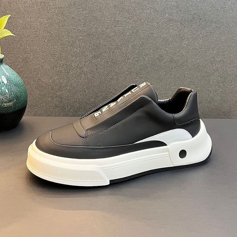 image-Fashion Versatile Small White Shoes High Rise Board Shoes