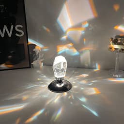 image-Led Crystal Night Light With Remote Control Bedroom Decor Mood Light Novelty Gift Usb Bedside Romantic Projector Rgb Night Lamp