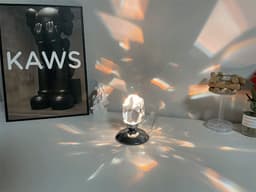 image-Led Crystal Night Light With Remote Control Bedroom Decor Mood Light Novelty Gift Usb Bedside Romantic Projector Rgb Night Lamp