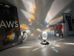 image-Led Crystal Night Light With Remote Control Bedroom Decor Mood Light Novelty Gift Usb Bedside Romantic Projector Rgb Night Lamp