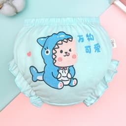 image-Korean Style Shorts Children's Briefs Girls' Underwear Without Pp