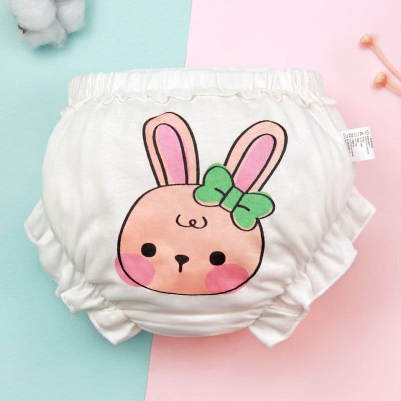 image-Korean Style Shorts Children's Briefs Girls' Underwear Without Pp