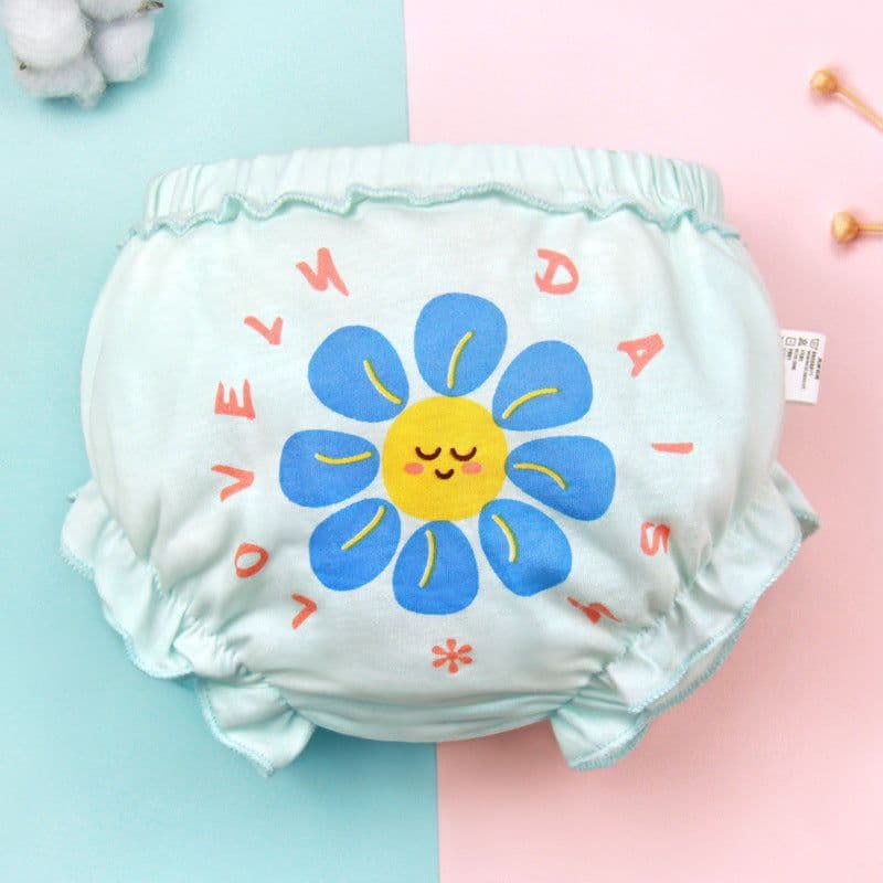 image-Korean Style Shorts Children's Briefs Girls' Underwear Without Pp