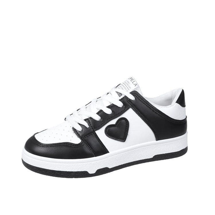 image-Flat Bottom Low Top Skateboard Shoes Sports Women