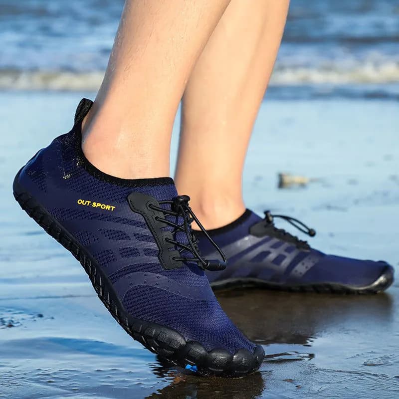 image-Men's Five Finger Anti-skid Beach Sandals