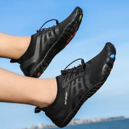 image-Men's Five Finger Anti-skid Beach Sandals