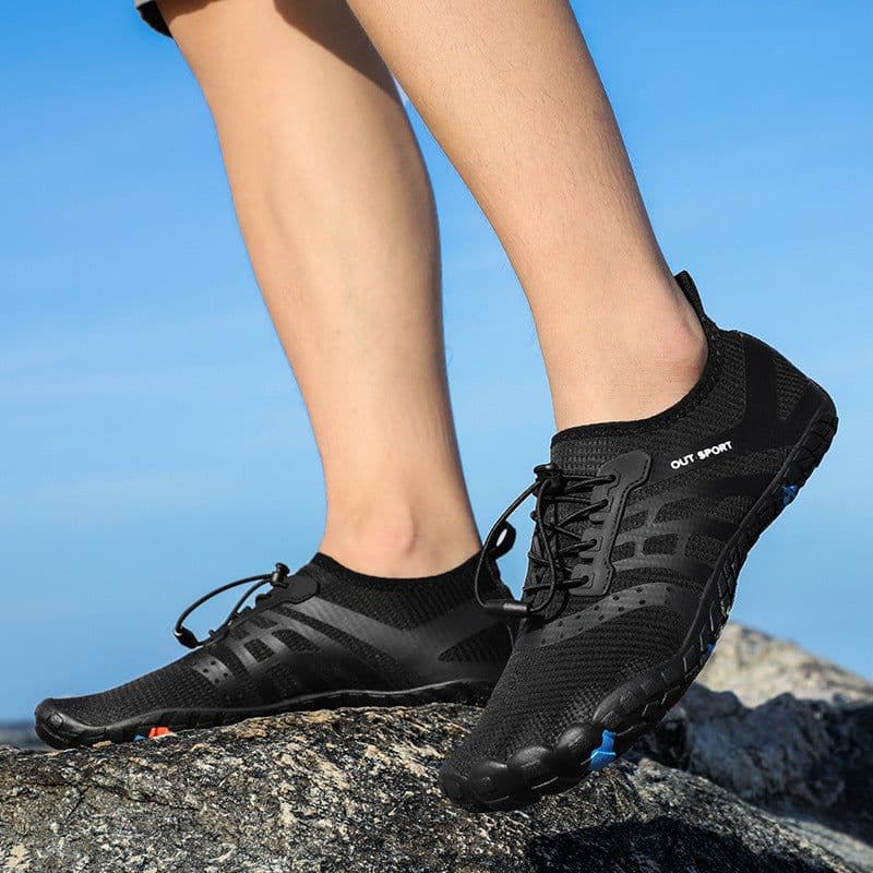 image-Men's Five Finger Anti-skid Beach Sandals