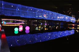image-Christmas led lights string lights outdoor waterproof fishnet lights full of stars paved holiday lights wedding ins decorative lights