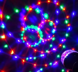 image-LED Colorful lights rotating magic ball lights atmosphere lights