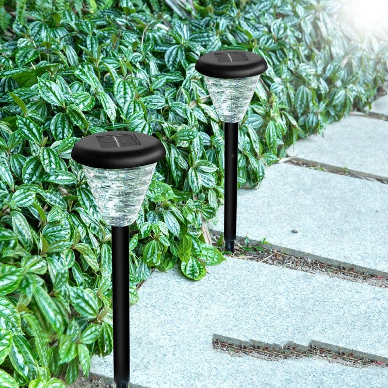 image-Solar Pathway Lights Led Home Outdoor Waterproof Plug-in Garden Atmosphere Landscape Light Waterproof Solar Path Lights Decorative For Yard Path Lawn