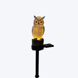 image-Garden Decorative Lights Cartoon Animal Bird Floor Outlet Lawn Lamp Outdoor Solar Resin Light