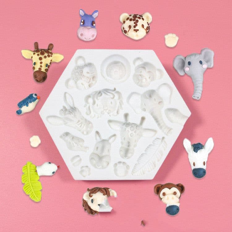 image-Silicone Mold Fondant Chocolate Candy Soap Easter Christmas Mould Oven Steam Useful Cake Decorating Tools Resin