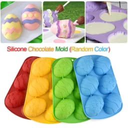 image-Easter Day Egg Shape Silicone Mold Gummy Animal Fondant Chocolate Candy Mould Cake Baking Decorating Tools Kitchen Bake Tool