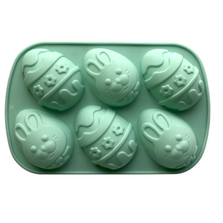 image-Easter Day Egg Shape Silicone Mold Gummy Animal Fondant Chocolate Candy Mould Cake Baking Decorating Tools Kitchen Bake Tool