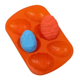 image-Easter Day Egg Shape Silicone Mold Gummy Animal Fondant Chocolate Candy Mould Cake Baking Decorating Tools Kitchen Bake Tool