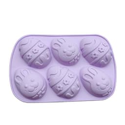 image-Easter Day Egg Shape Silicone Mold Gummy Animal Fondant Chocolate Candy Mould Cake Baking Decorating Tools Kitchen Bake Tool