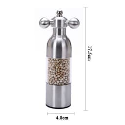 image-Pepper Mill Gadgets Pepper and Salt Grinder Grinding 4 Color Garlic Grinding Spice Grinder Kitchen Creative Tools BBQ Accessory