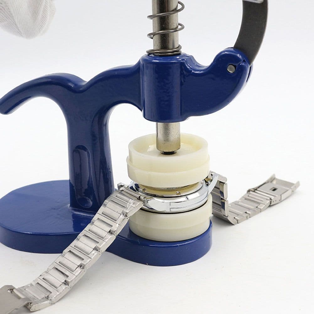 image-Watch Repair 18cm Length Watch Back Closer Watch tool Press Set Press for Watch Repair Plastic Case Crystal Glass Watch tools