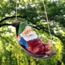 image-Cross-border Resin Pendants White Beard Old Farmer Leg Dwarf Gardening In Stock And Ready To Ship