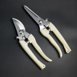 image-Stainless Steel Fruit Tree Gardening Pruning Branches Garden Labor-saving Flower Pruning Shears Household Strong Shears