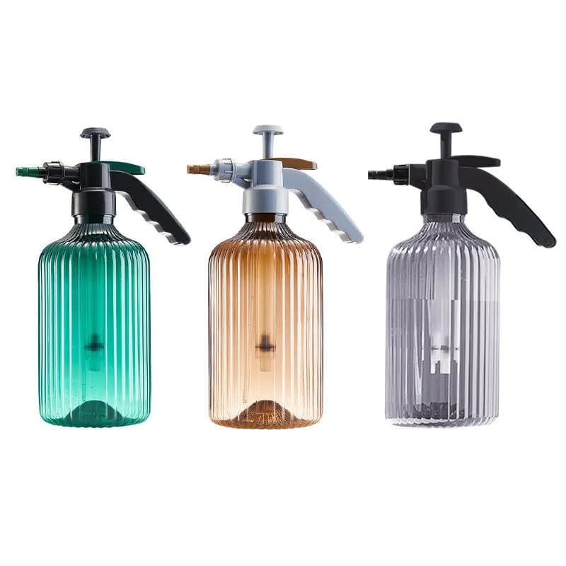 image-Succulent Watering Can Manual Plastic Alcohol Spray Gardening Watering Can Air Pressure 2L Watering Watering Can