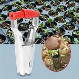 image-Seedling Transplanter Seedling Extractor Planting Tool Gardening And Agricultural Sandy Dipping Flower Tube