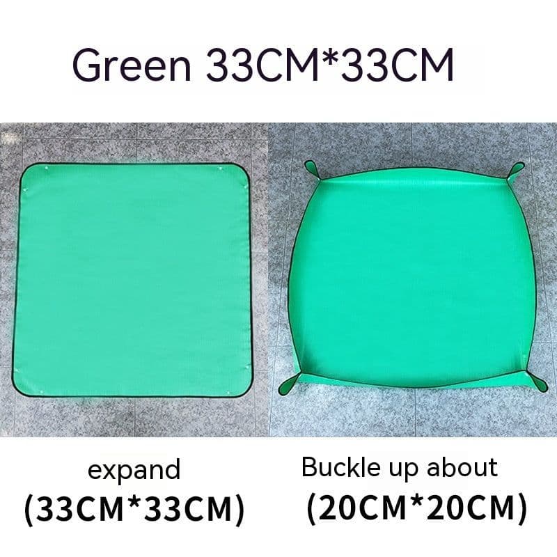 image-Gardening Mat Soil Changing Mat Waterproof Thickened Succulent Pot Planting Operation Flower