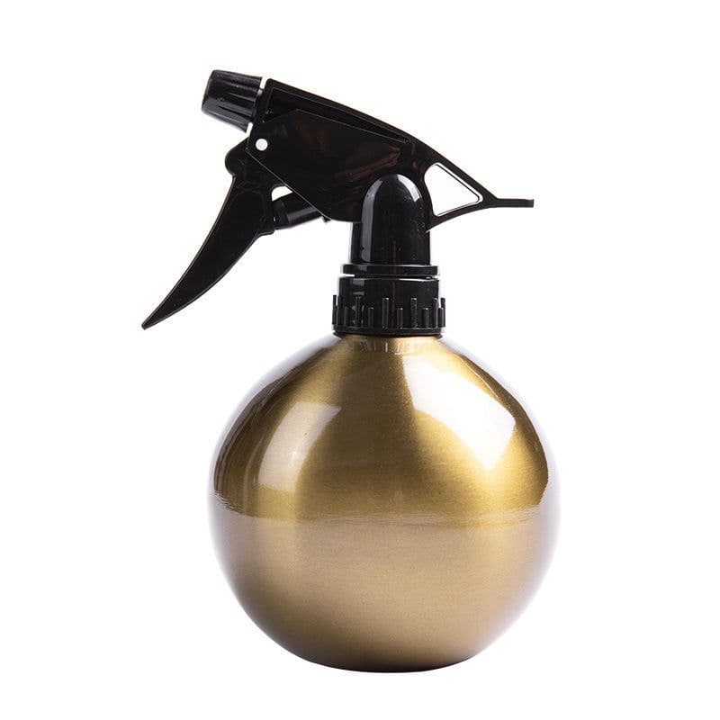 image-Stainless Steel Watering Watering Pot Black Gold Gardening Mini Household Sprinkler