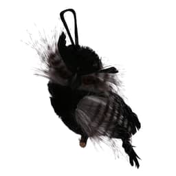 image-Simulation Feather Owl Art Outdoor Garden Gardening Decoration Bionic Pendant