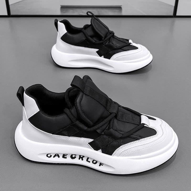 image-Men's Low Top Light Sports Casual Shoes