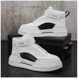 image-Men's Super Fiber Round Toe Casual Shoes