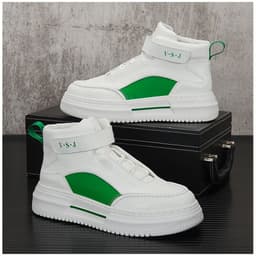 image-Men's Super Fiber Round Toe Casual Shoes