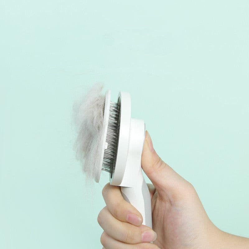 image-Round Handle Pet Passage Comb
