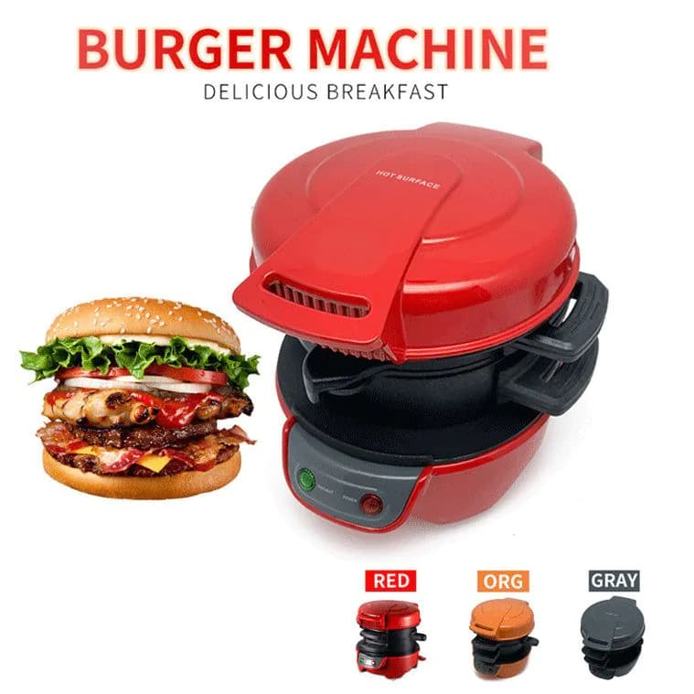 image-Household Breakfast Machine Hamburg Sandwich Maker With Egg Cooker Ring Machine Bread Sandwich Machine Waffle Machine