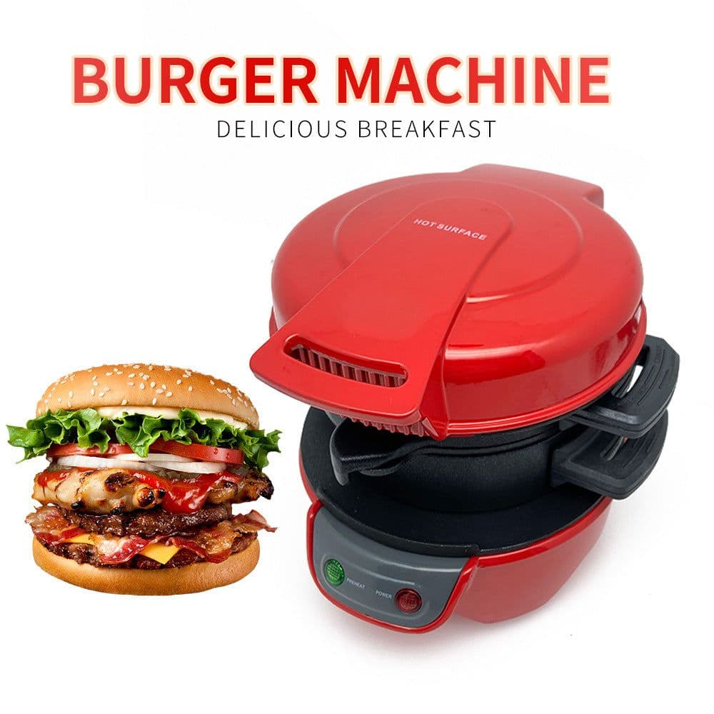 image-Household Breakfast Machine Hamburg Sandwich Maker With Egg Cooker Ring Machine Bread Sandwich Machine Waffle Machine