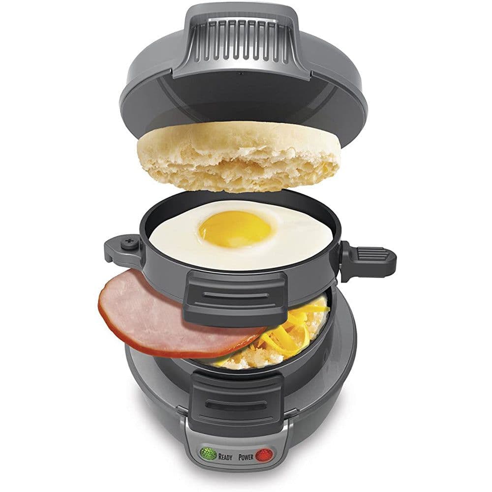 image-Household Breakfast Machine Hamburg Sandwich Maker With Egg Cooker Ring Machine Bread Sandwich Machine Waffle Machine