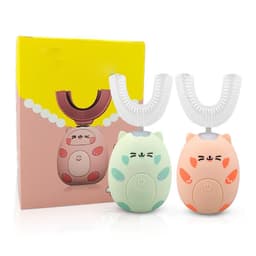 image-Kid Sonic Rechargeable Electric Toothbrush Automatic 360 Degrees Toothbrush Ultrasonic Soft Silicone Electric Children Toothbrush