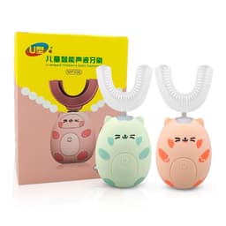 image-Kid Sonic Rechargeable Electric Toothbrush Automatic 360 Degrees Toothbrush Ultrasonic Soft Silicone Electric Children Toothbrush