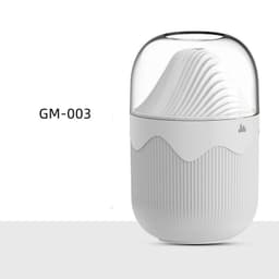 image-New Volcano Humidifier Intelligent Voice Water Make Up Air Humidifier Colorful Diffuser