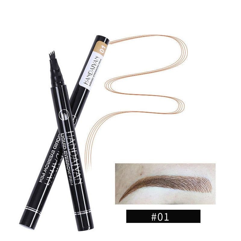 image-Four-head Eyebrow Pencil Liquid Eyebrow Pencil Tattoo Eyebrow Pencil Eyebrow Pencil 4-head Eyebrow Pencil Four-jaw Eyebrow Pencil