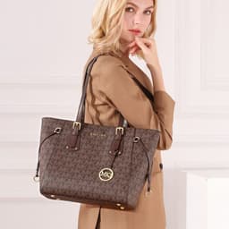 image-Big Brand Retro Fashion Leather Tote Portable