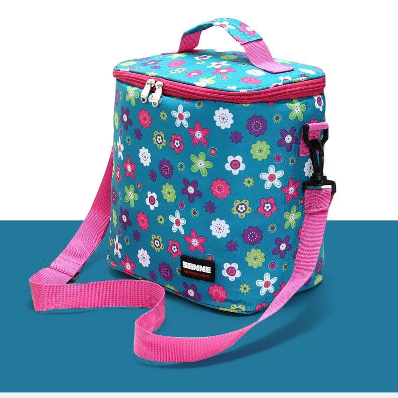 image-Outdoor Large Capacity Picnic Ice Pack Oxford Cloth Lunch Box PVC Insulated Bag