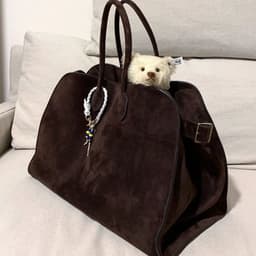 image-Women's Fashion Casual Large Capacity Retro Commuter Hand-carrying Bag