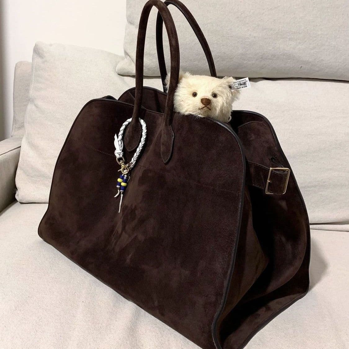image-Women's Fashion Casual Large Capacity Retro Commuter Hand-carrying Bag